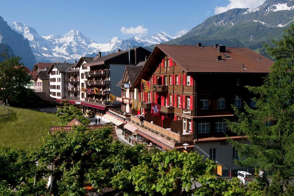 Swiss Lodge Hotel Bernerhof Венген Екстер'єр фото